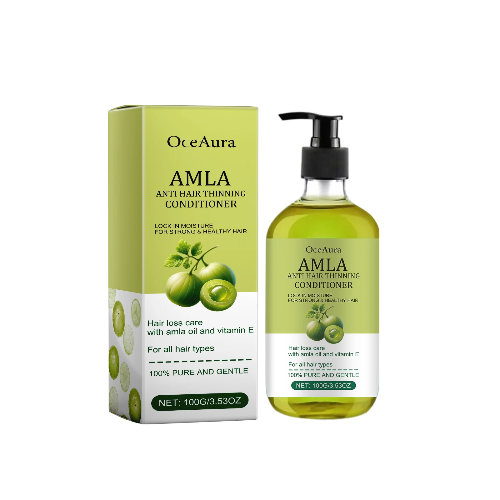 Amla Oil Smoothing Nourishing Moisturizing Repair Perm Straighten Dyeing Damaged Hair Care Products hair conditioner For Women