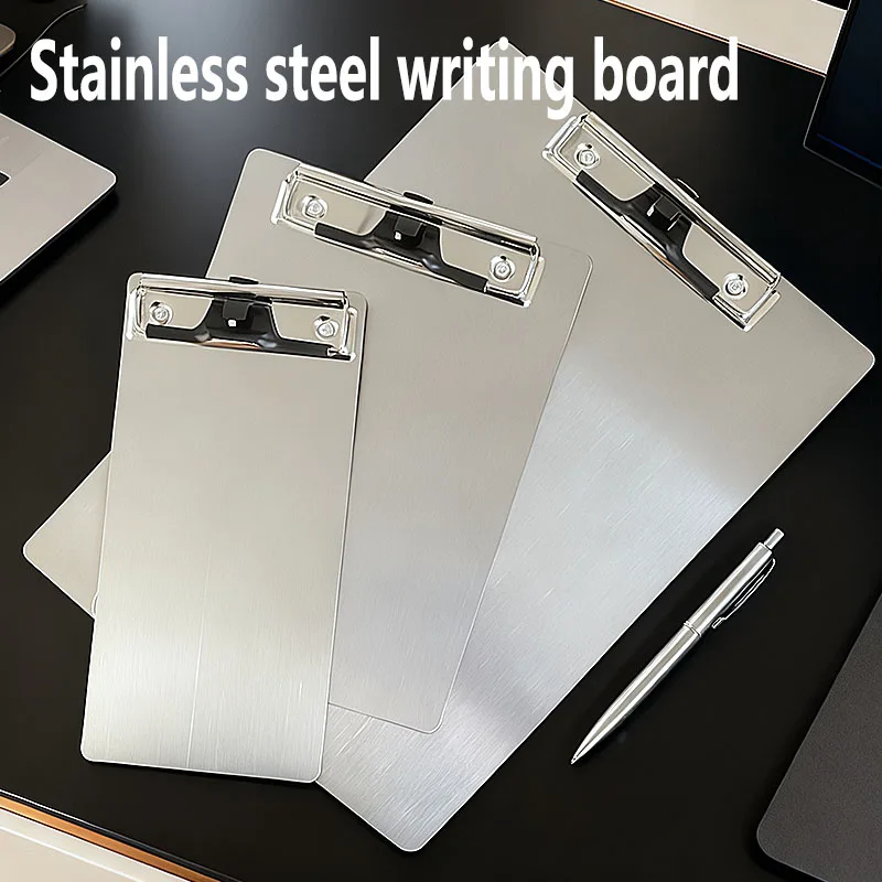 High-quality Professional Folders, File Organizers, Office Supplies Organizers, Metal Stainless Steel Writing Boards