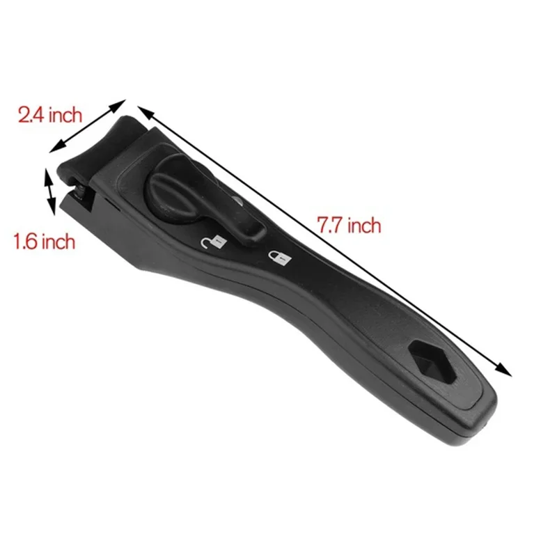 Dismountabl Replacement Pot Handle Woks Clip Handle Frying Pan Stockpot Universal Detachable Anti-Scalding Cookware