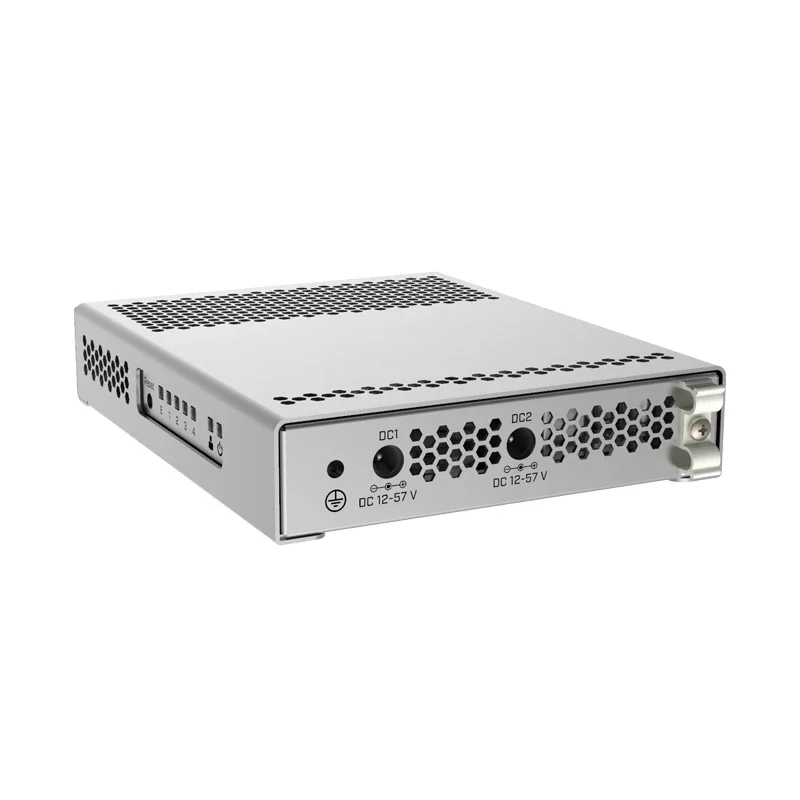 ルーター・ネットワーク機器 MikroTik CRS305-1G-4S+IN 手のひらサイズで爆速10Gbps＆冗長電源まで備える格安ルーター