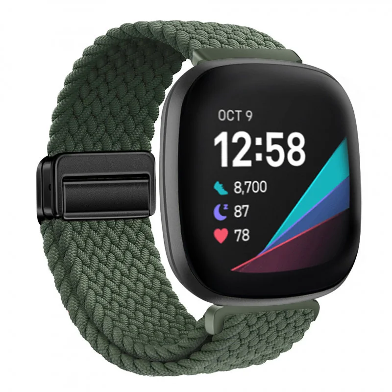 Premium Nylon Loop Magnetic Replacement Wristband - Versatile and Stylish
