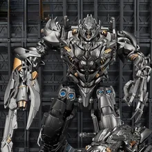 

Black Mamba Transformer Genuine Tyrannosaurus Tank Megatron Optimus MP Column Model Hand-Made