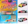 In Stock MINIGT 1:64 LBWK Skyline Kenmeri KUMA KPGC110 LBWK R35 35GT-RR Diecast Car Model Toys 3