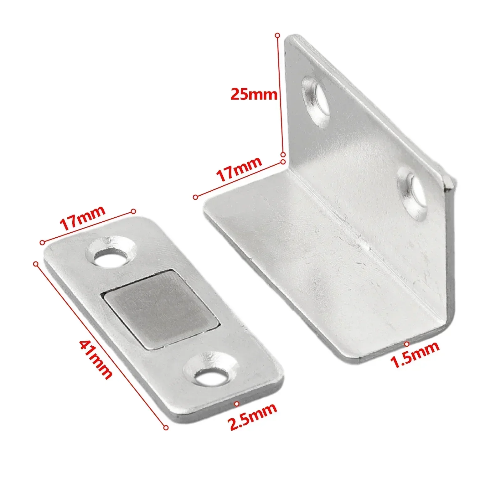 Magnetic Cabinet Catches Ultra-Thin Door Magnets Stops Adhesive