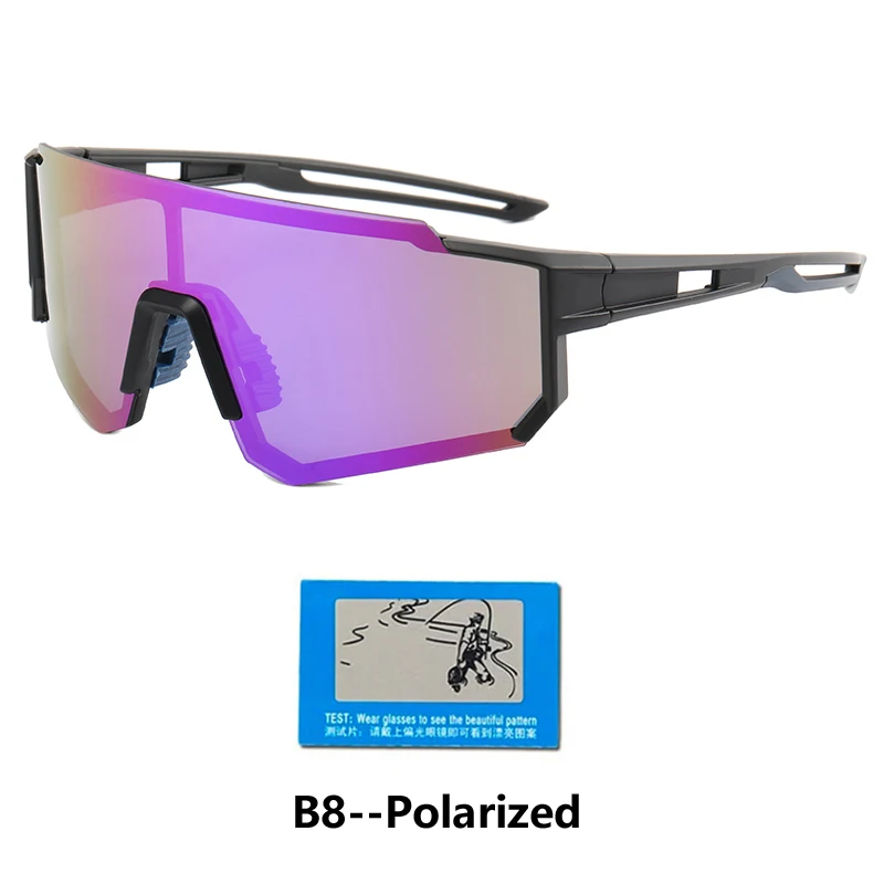  - Polarized Cycling Glasses 2022 Outdoor Sports Bike Eyewear Men Women Mountain Road MTB Bicycle UV400 Sunglasses Riding Goggles