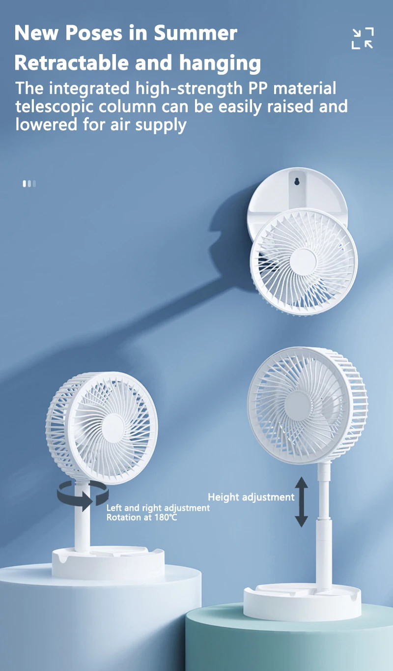 Ventilator verstellbare Höhe