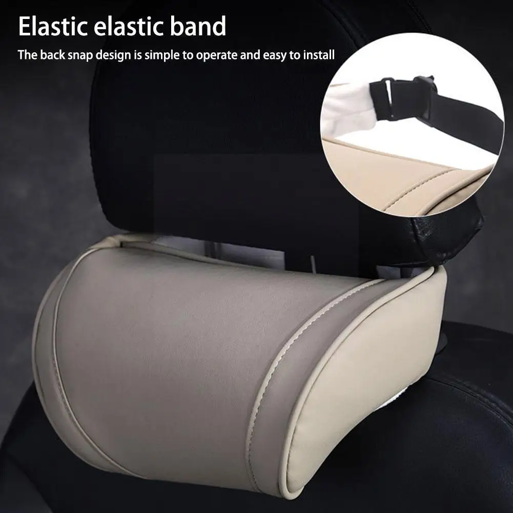 2022 New Car Neck Pillow Cushion Memory Foam Driving Seat Cervical