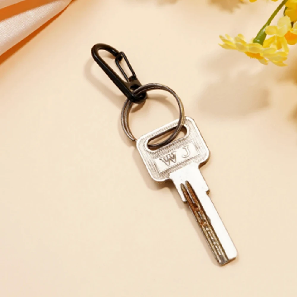 Lobster Clasp Buckle Keychain 5/10pcs Carabiners Outdoor Camping Buckles Alloy Spring Snap Hooks Keychains Tool Clips