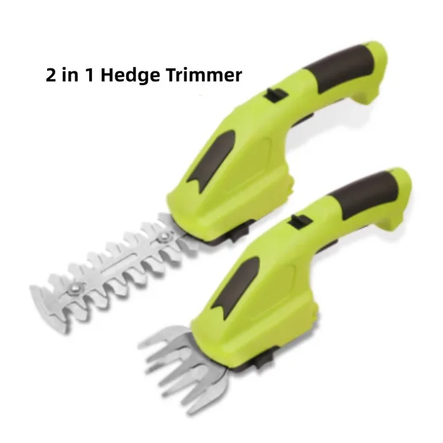 2In1 Mini Hordozható 7,2 V -Os Vezeték Nélküli Elektromos Sövény Trimmer Újratölthető, Kézi Háztartási Cserjék Gyomnövényes Metsző Fűnyírókert Szerszám - Image 5