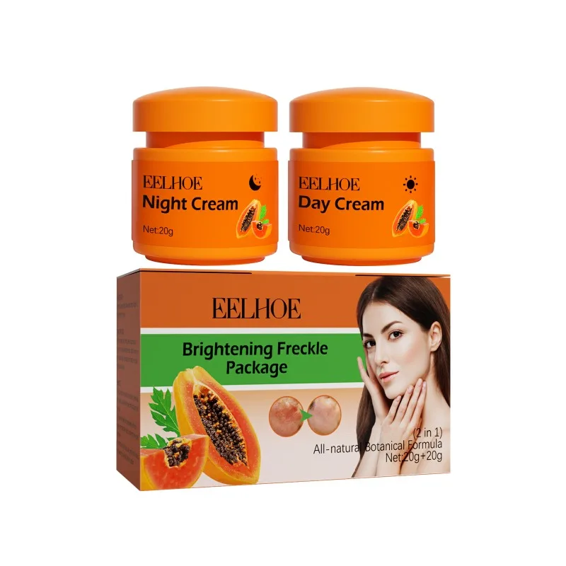 Papaya Brightening Melasma Face cream Lightens Melanin rehydrate Cleansing Morning and Night Cream Moisturizes Women's Skin Care images - 6