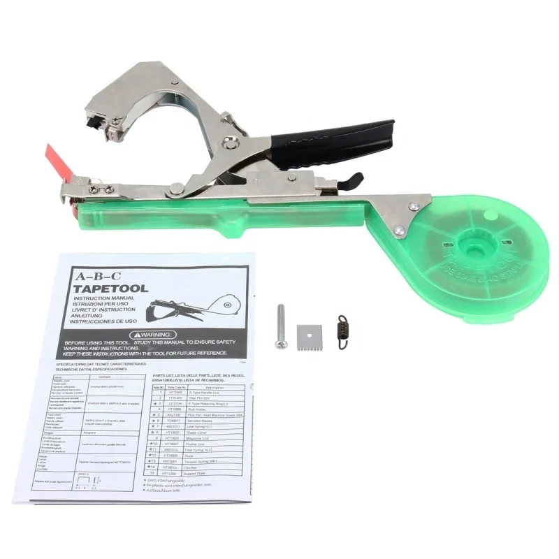 Bind Branch Machine Garden Tools Vegetable Grass Tapetool Tapener Stem Strapping Binding Tape Tool