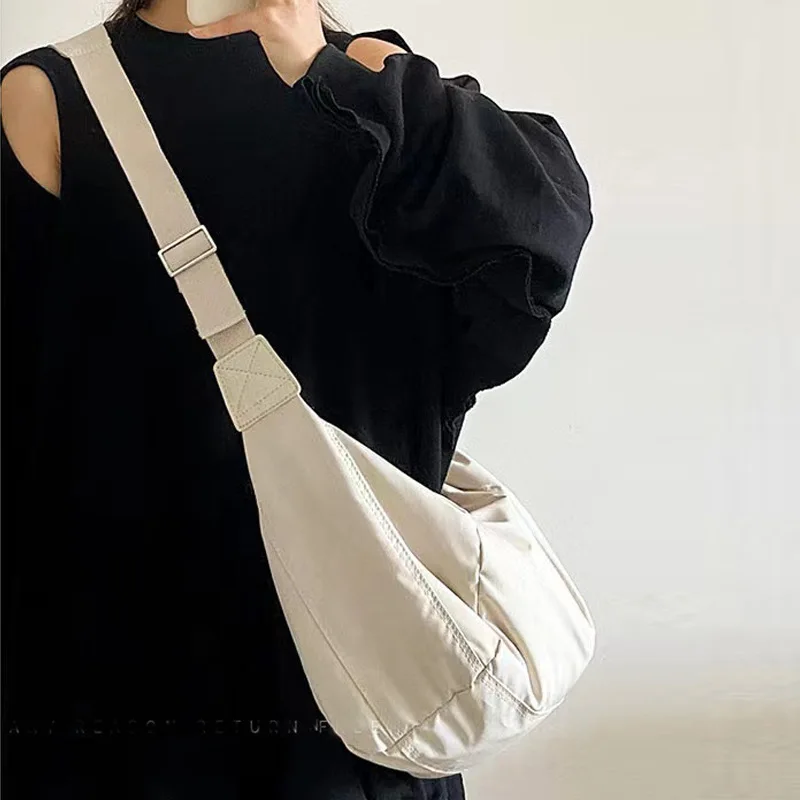 Fashion Women Large Capacity Crossbody Shoulder Bag Down Cotton Casual Simple And Versatile