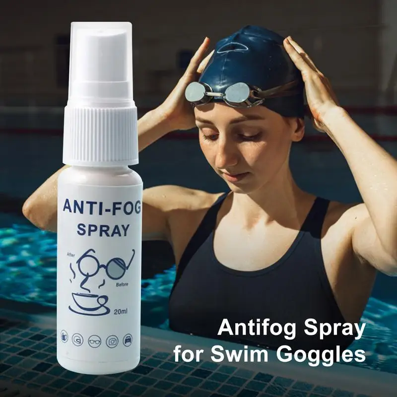 Flacon de spray anti-buée pour écrans et lunettes 20ml, design compact et pratique