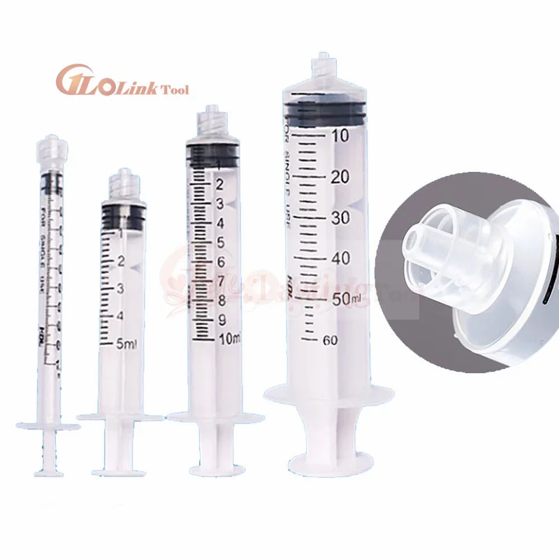 12 Pezzi Siringhe 5ML 10ML 20ML Siringa Aspira Liquidi Siringhe Con Ago Siringa Di Plastica Siringhe Di Misurazione Siringa Per Animali Domestici Con Ago 17G 18G 20G Industriale Laboratorio
