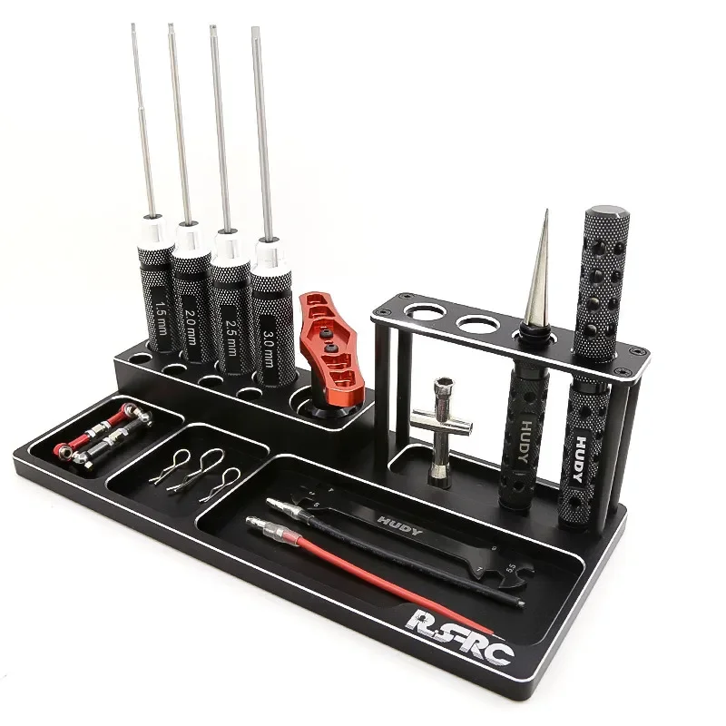 

RC Car Model Aluminum Alloy Storage Rack Screwdriver Tools Bracket Scissors Pliers Knife Storage Holder Tool Socket