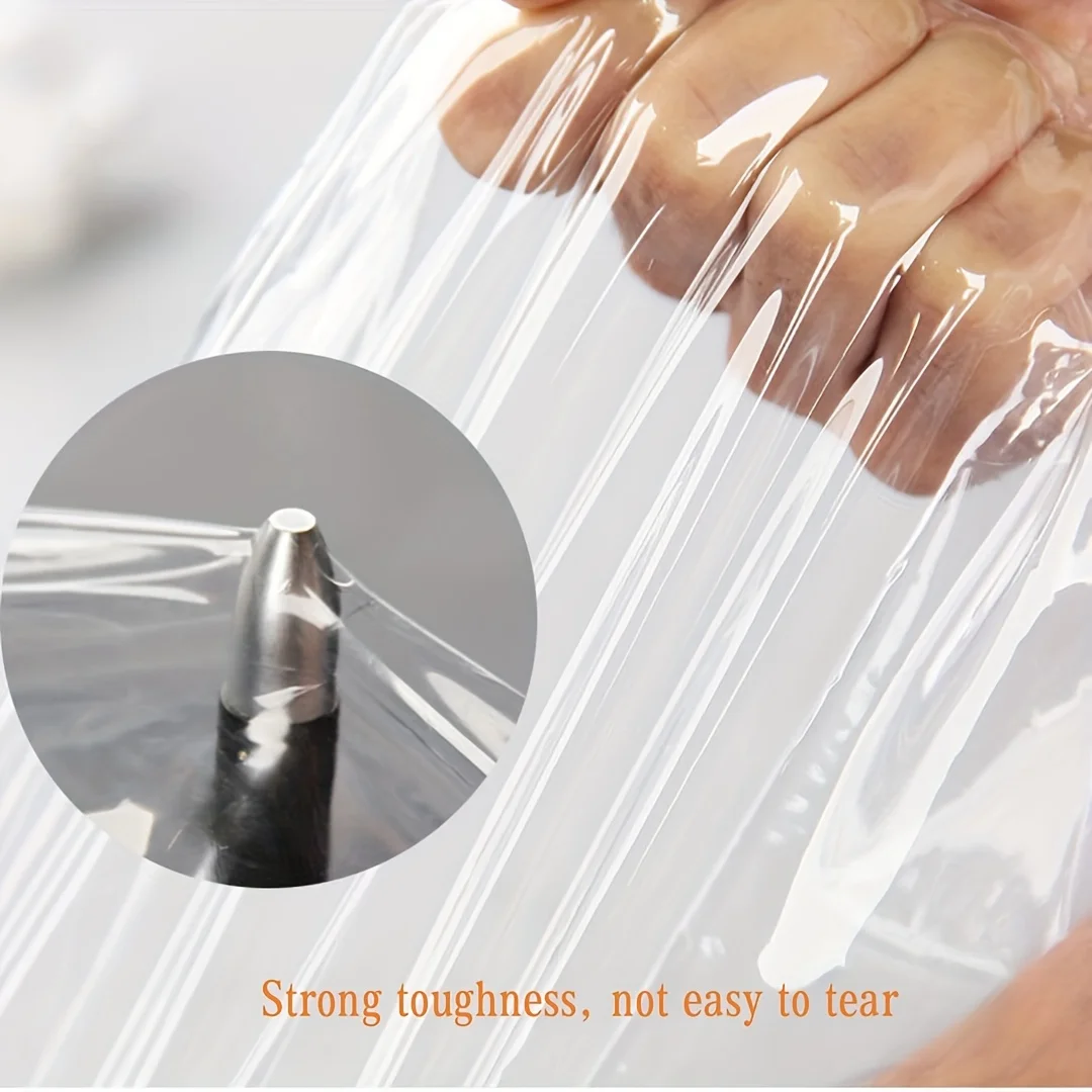 Clear Winter Window Thickened Plastic Windproof Warm Anti Cold Curtain Thermal Insulated for Bedroom