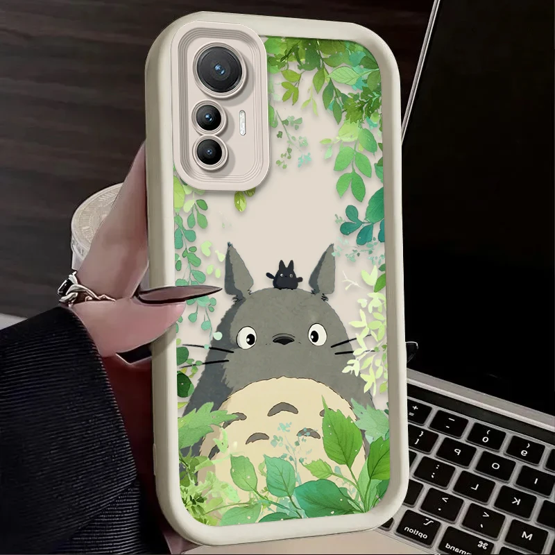 Whimsical Totoro Nature-Inspired Soft Phone Case