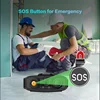 UNIWA BM001 Zello Walkie Talkie Zello SOS Zello PTT Button 2000mAh POC Handheld Wireless BT Microphone for Alps F40 F22+F25 5