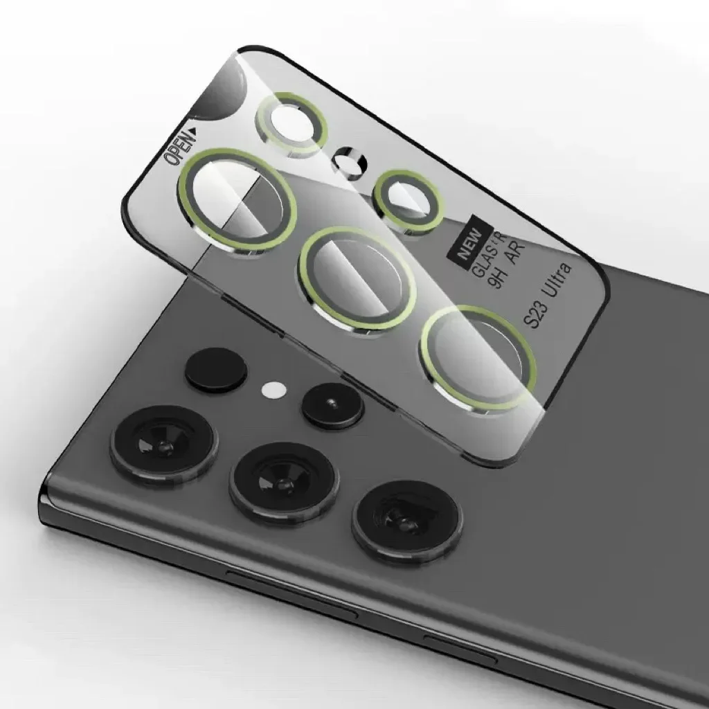 Premium Tempered Glass Lens Protector for Enhanced Camera Protection