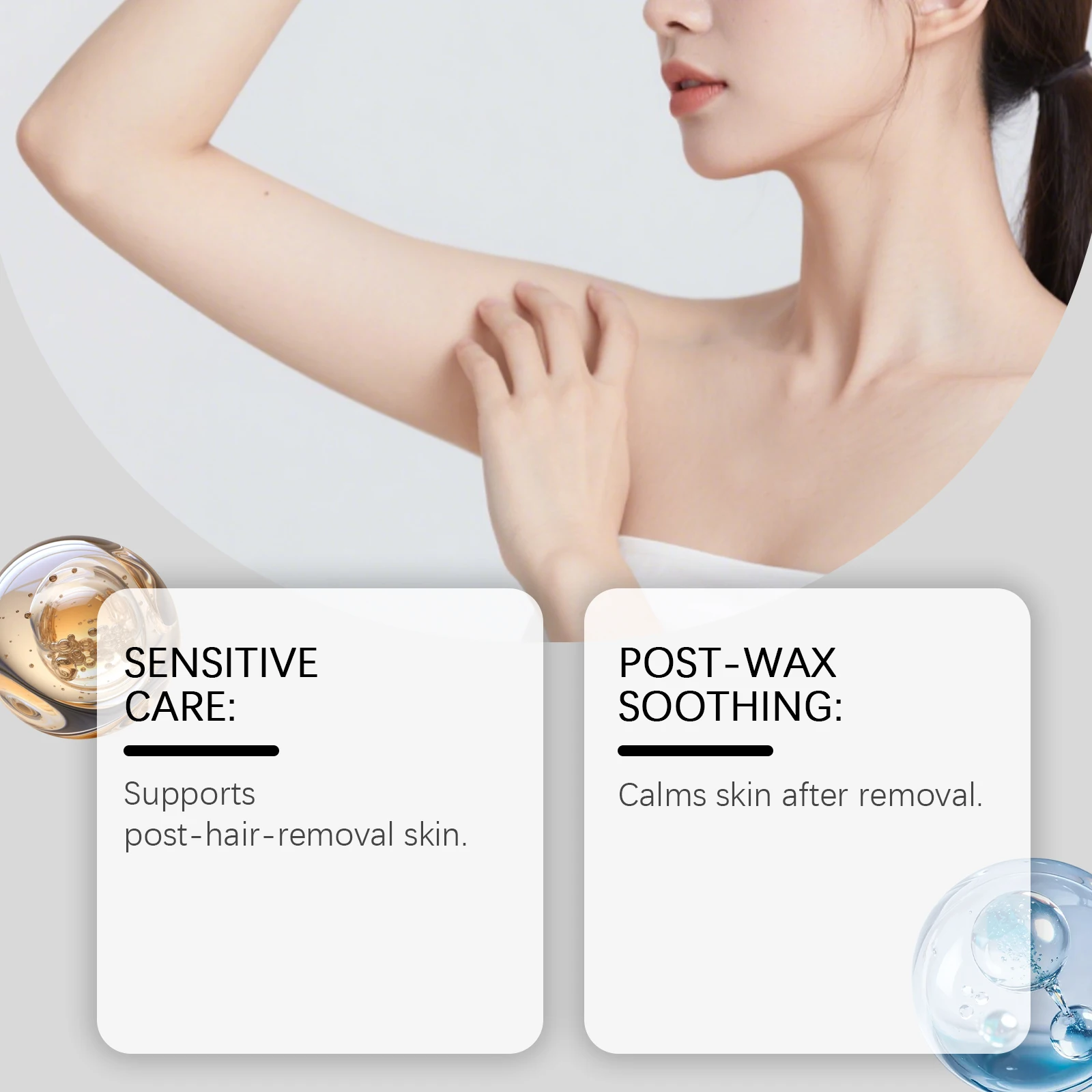 Post-Depilation Care Essential Oil Moisturizing Nourish Sooth Irritated Skin Help Brighten Tone Lighten Spots After Hair Removal_voghion.com