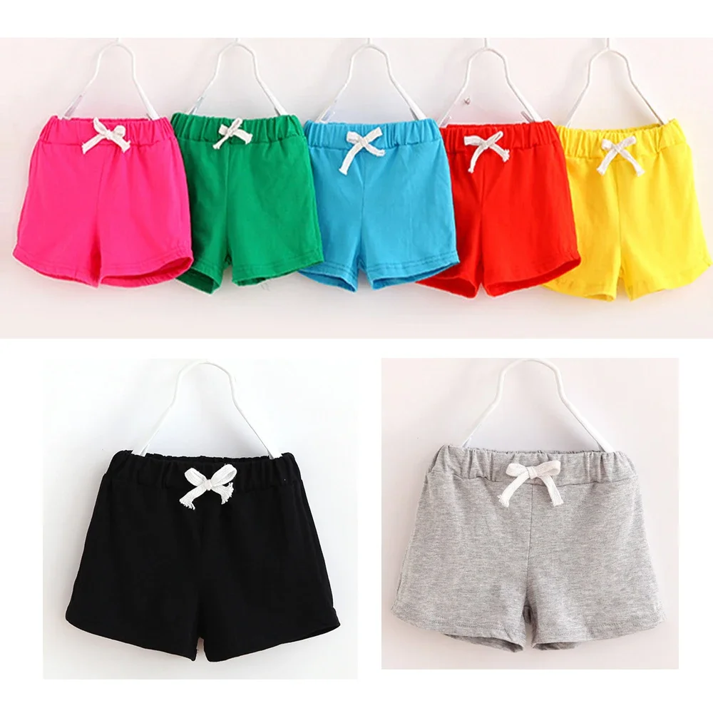 Boys Shorts New Summer Baby Girls Boys Shorts 10 Colors Cotton Shorts For Girls Boys Brand Kids Children Beach Baby Clothes