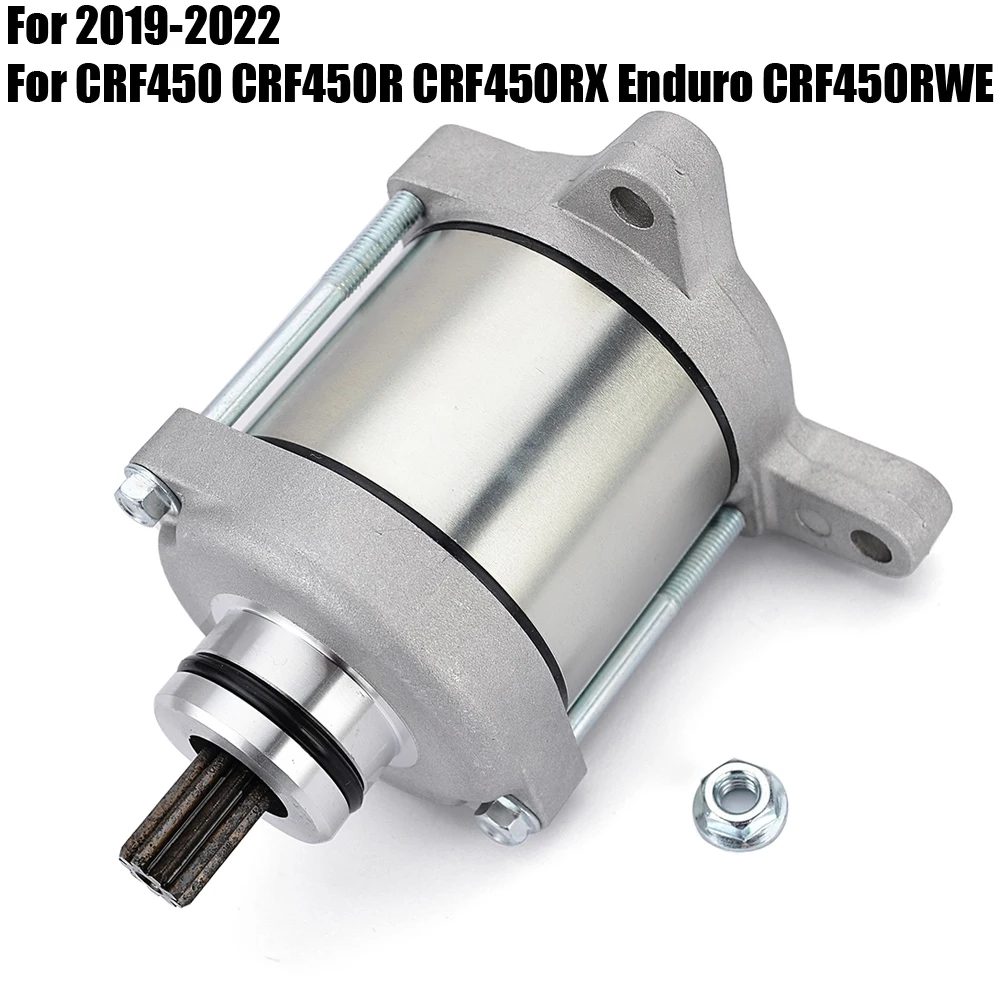

For Honda CRF450 CRF450R CRF450RX Enduro CRF450RWE 2019 - 2022 2020 2021 31200-MKE-A7 CRF 450 R CRF 450R Starter Motor