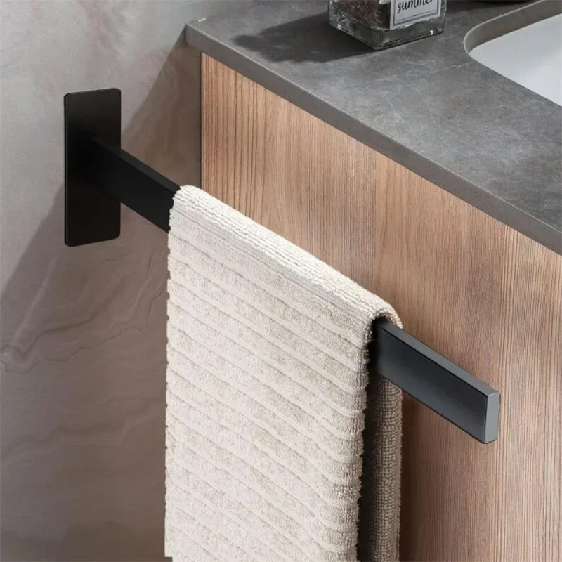 Towel Holder Rack 304 Stainless Steel Towel Organizer Wall Mounted Bathroom  Shelves Bedroom organizer Wall shelfs Toilet Ecoco 5