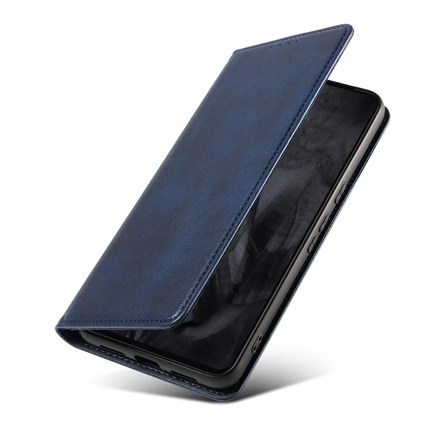 Leather Flip Wallet Phone Case with Card Slots