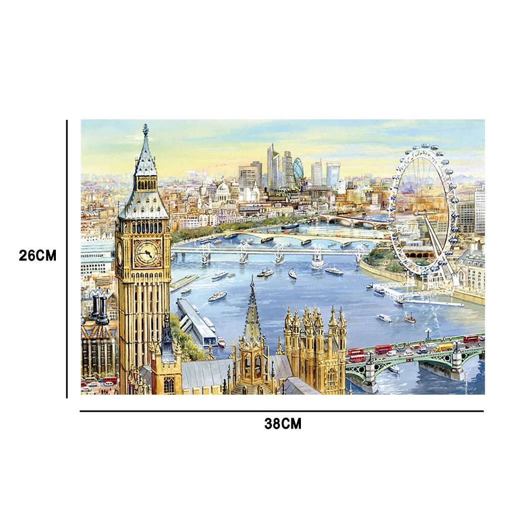 4 Pieces Adults Puzzles 1000 Piece Large Puzzle Game Interesting Toys Gift 60900