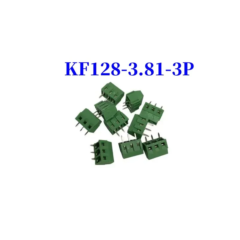 100PCS KF128-5.0/5.08/7.5/7.62 KF128-2P/3P 접합 가능 5.0mm 5.08mm 7.5/7.62mm 피치 스트레이트 PCB 나사 고정 터미널 블록 커넥터