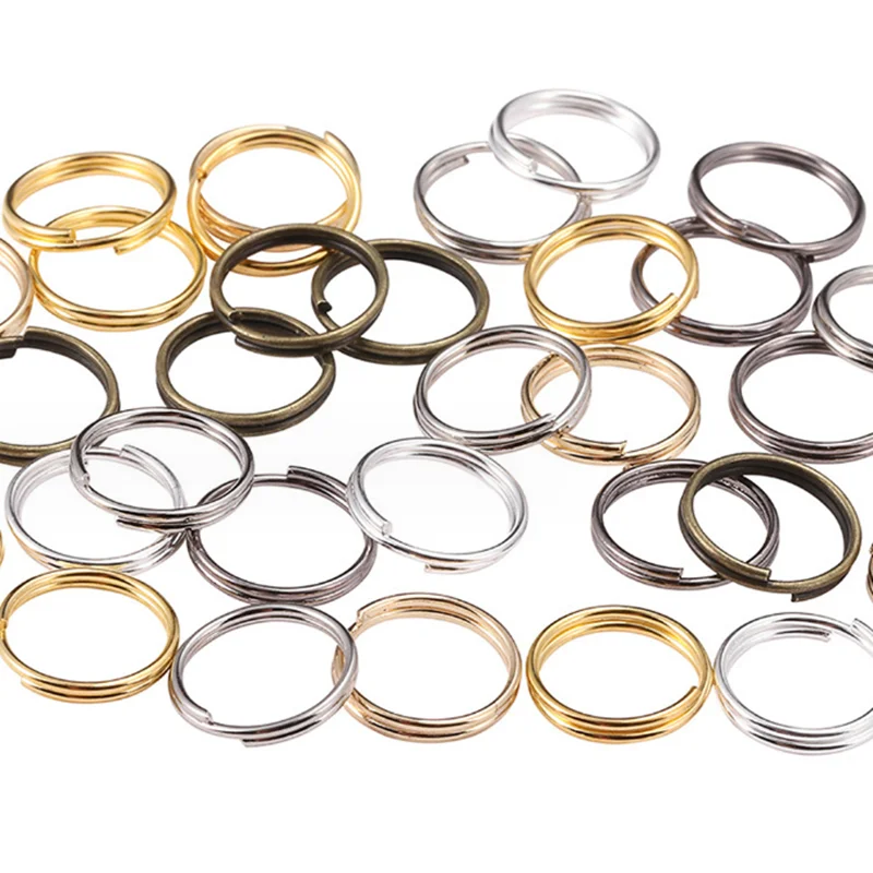 Metal Rings 11mm 100pcs Sliver Golden Bronze Color Connectors for Crystal Balls