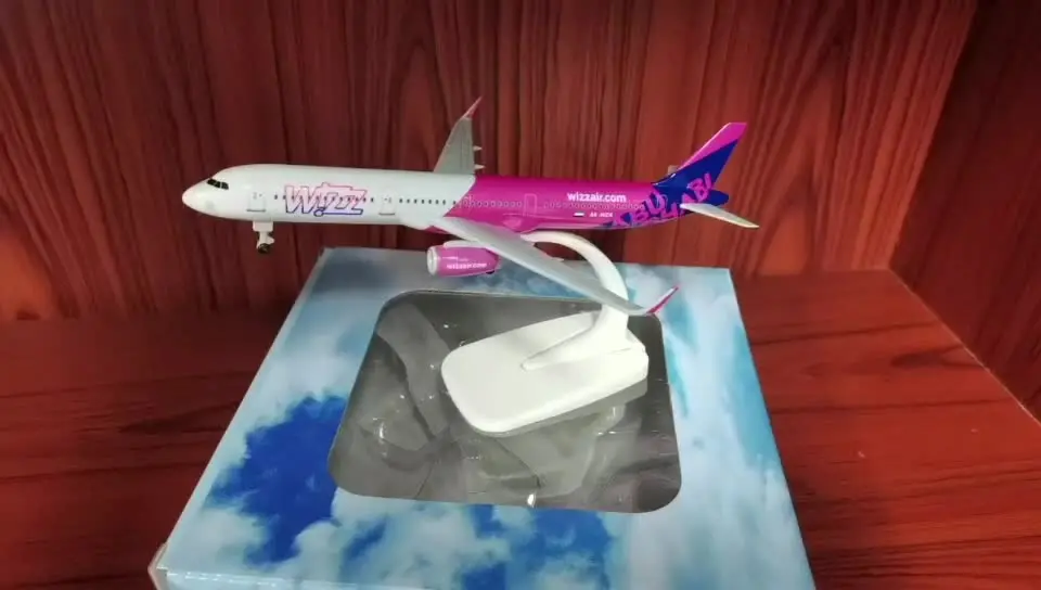 20cm Wizz Air For Airbus A321 1/200 Diecast Aircraft