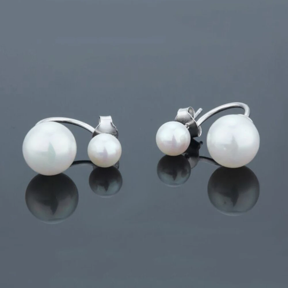 Double Side Earing Eardrop Fashion Jewelry Lady Earrings Simulated Pearl Earrings Eardrop Personality Earrings Ear Stud Sale Double Side Earing Eardrop Fashion Jewelry Lady Earrings Simulated Pearl Earrings Eardrop Personality Earrings Ear Stud Sale