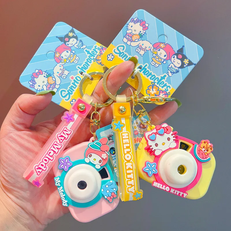 

Креативный брелок Sanrio Cinnamoroll Kuromi в виде мультяшного героя мультфильма Kitty моя мелодия Подвеска Шарм аксессуары подарок для девушки