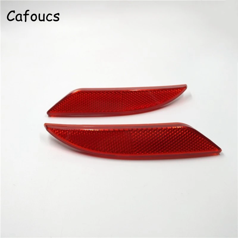 Cafoucs Car Rear Bumper Reflector Warning Fog Lights For Ford Fiesta