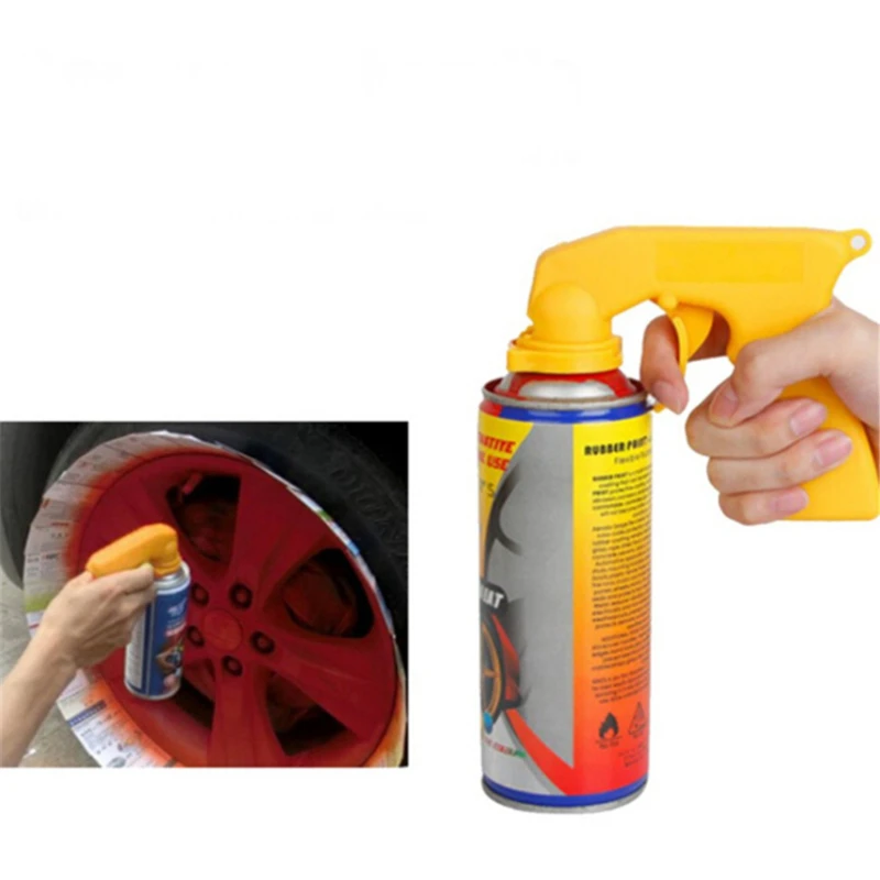 Car Paint Spray Gun Car Styling Labor-saving Portable Plastic Dip Handle Spray Gun Rim Membrane Spray Gun Tool Art Car Model Painting Paint Tool
