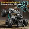 1:14 70KM/H High Speed Drift Alloy Remote Control Truck 2.4G 4WD Lighting Control Speed Adjust Shock Absorption RC Car Truck Toy 2