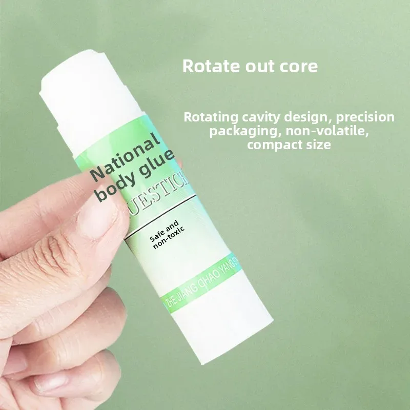 고등학생 DIY 수공예 흰색 고체 접착제 스틱 사무용품 자동차 양면 테이프 중국산