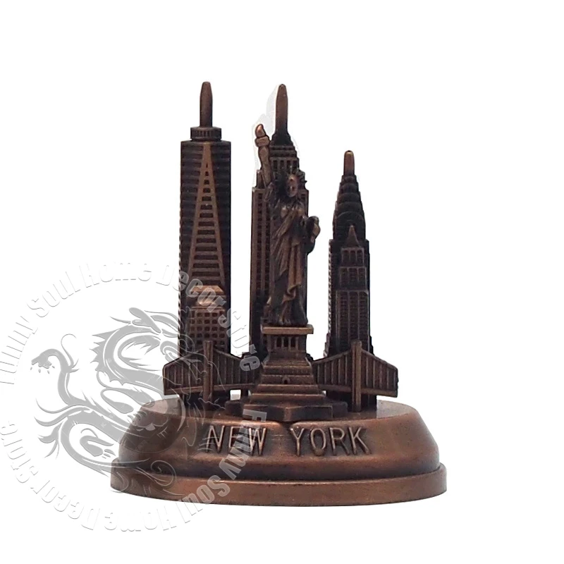 Statue Empire State Building En Métal 22 Cm– Omega Statue
