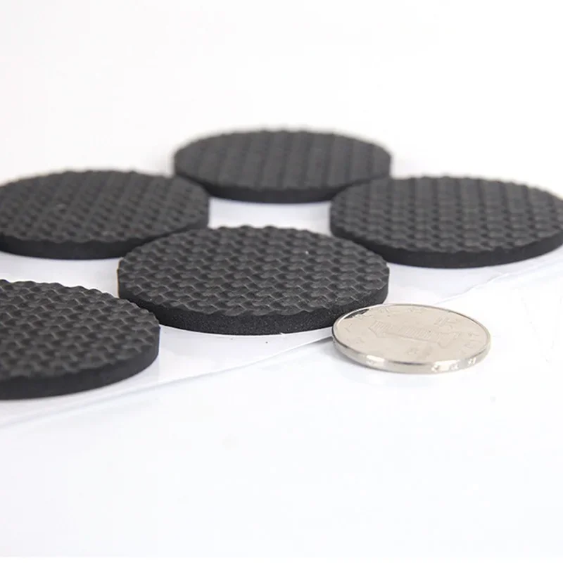 PEVA Anti Scratch Pads for Furniture Non-slip Mute Self Adhesive Table Chair Feet Pads Round Square Sofa Chair Leg Sticky Pad