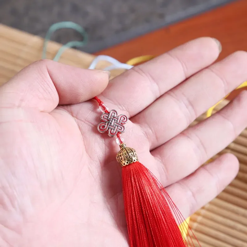 2 5Pcs Tassel Crown Cap Cloisonne Tassels Fringe Crafts Tassels Key for DIY Jewelry Making Embellish Accessories tassel fringe tassel decoration tassel accessories tassel trim mini tassels silky floss tassels leather tassels fluorescent tassels