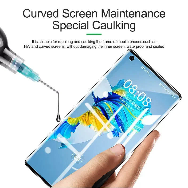 Pegamento Para Pantalla Móvil 110ml Glue Aplicable Para Computadoras