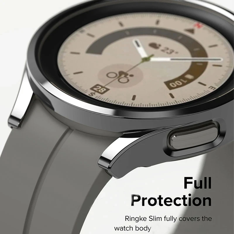

For Samsung Galaxy Watch 5 Pro 45mm Screen Protector Bumper Protective Cover Galaxy Watch 5/4 44mm 40mm watch protection case