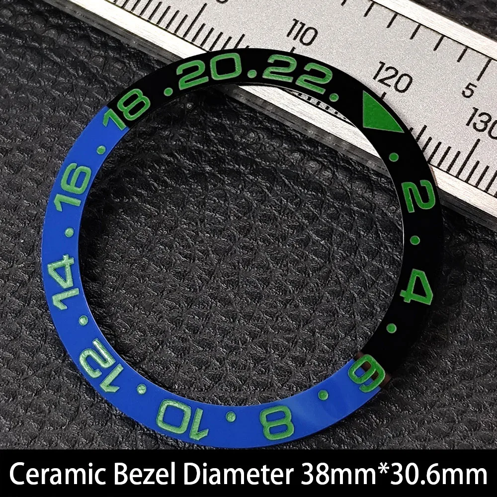 Elegant 38mm Ceramic Bezel Insert