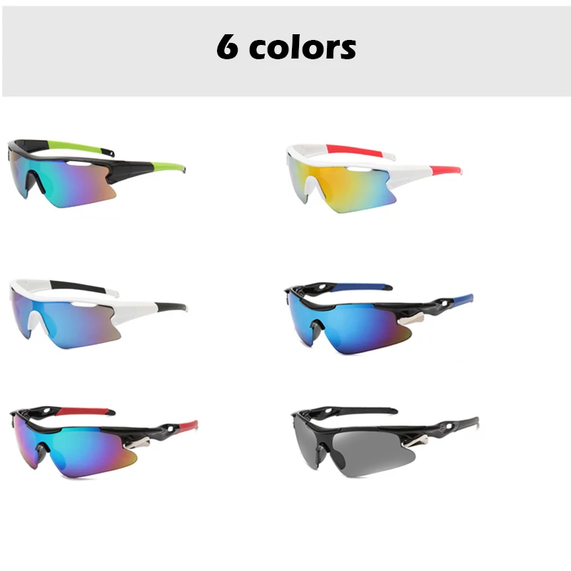 Fietsbrillen Zonnebrillen voor Heren Dames Sport Gepolariseerde Lens Outdoor Zonnebrillen Fietsbrillen Fiets Winddichte Brillen_voghion.com