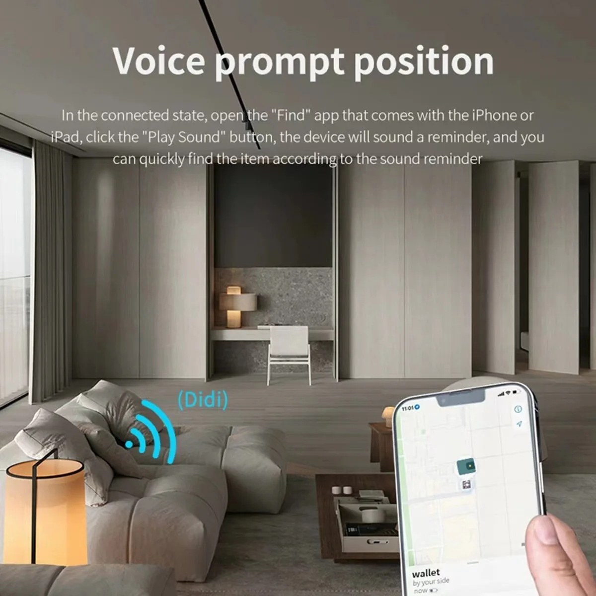 Smart Tracker Tag For Keys Suitcase And Bag Apple Find My Compatible_voghion.com