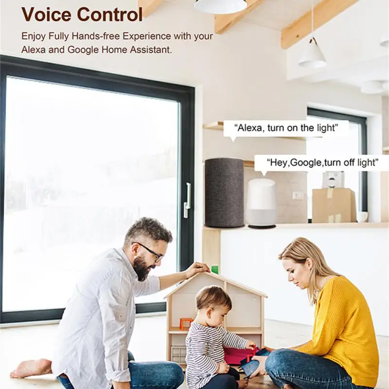 

Revolutionary Features Voice Control Effortless Installation Voice-controlled Smart Switch With Wifi Connectivity Smart Home