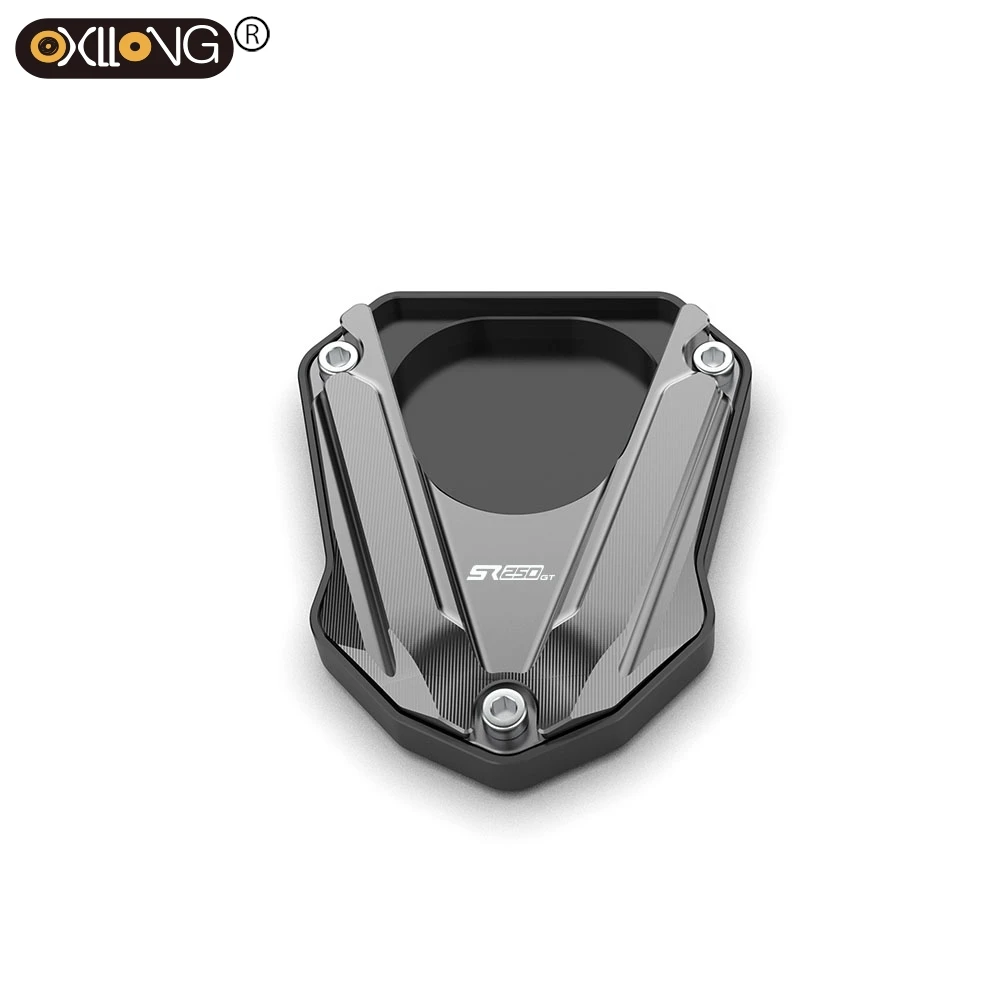 Enhanced CNC Kickstand Foot Side Stand Enlarger - Premium Motorcycle Accessory