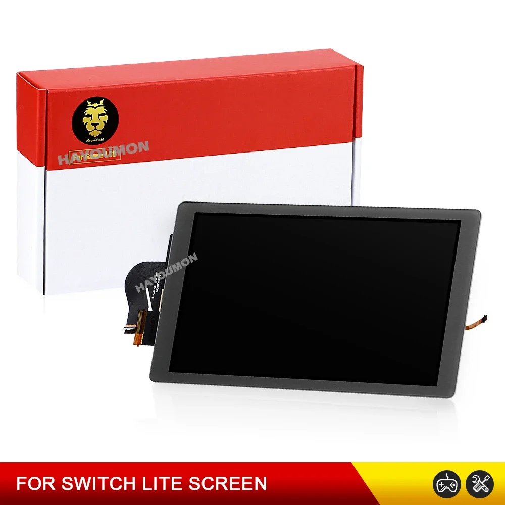 Premium 2-in-1 LCD Display with Touch Screen for Switch Lite - Full Assembly Replacement