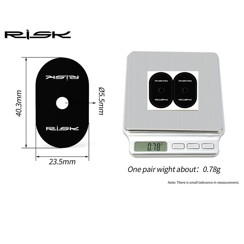 RISK Mountain Road Bicycle Presta Valve Sticker Bike Tire Air Nozzle Protective Adhesive